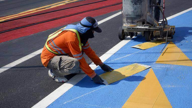 send-thermoplastic-markings in Cardiff